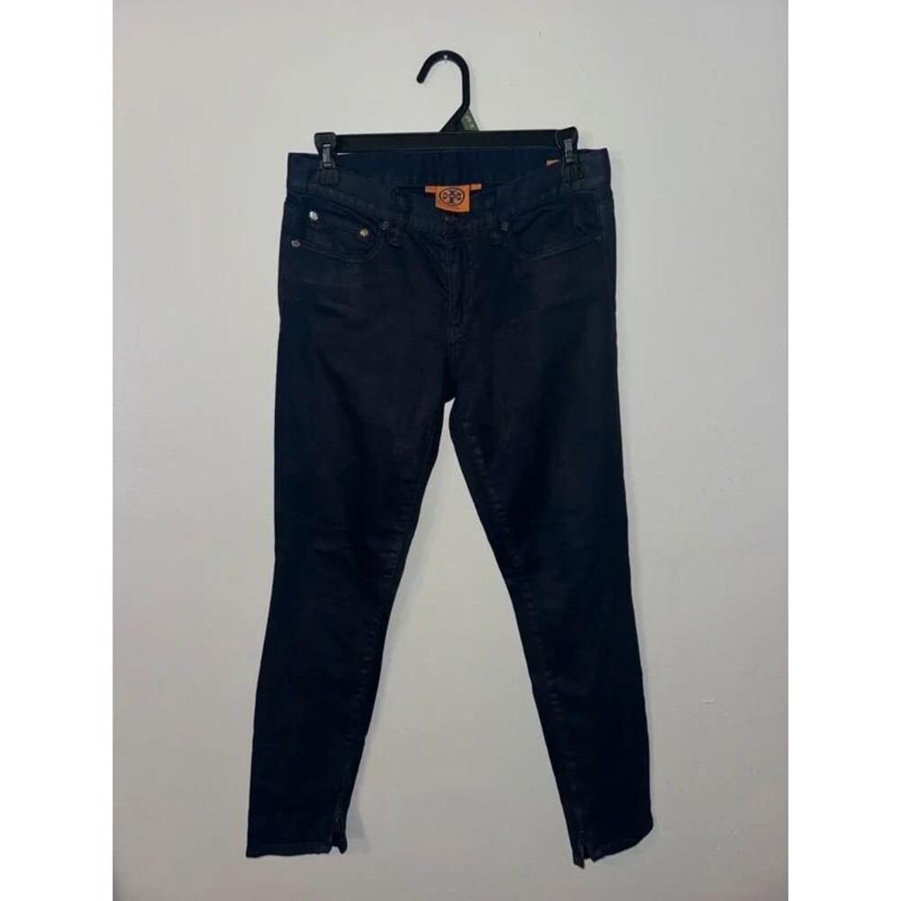 Tory Burch Skinny Jeans Size 27 Women's Designer Stretch Denim